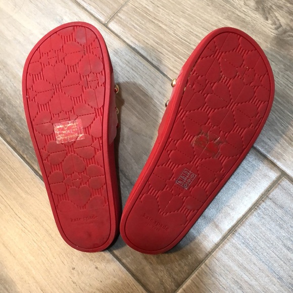 Kate Spade Daisy pool slides - Picture 5 of 7